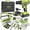 green, variant on PULITUO 199-Piece 20V Cordless Power Tool Set, 2 Batteries, Charger, Toolbox, Green