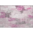 thumbnail image 2 of Addison Rugs Mayfield Premium Machine Washable Transitional Abstract Pink Rectangle Rug, 1'8" x 2'6", 2 of 6