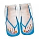 thumbnail image 5 of Calcetines tipo chanclas con estampado de manicura, moda casual, divertidos calcetines para Navidad, yoga estilo E, 5 of 9