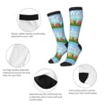 thumbnail image 3 of Logiee Happy Easter Print Gift Stocking Stuffers,Adult Stockings,Novelty Socks,Funny Socks Birthday Running Walking Sleeping, 3 of 6