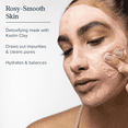 thumbnail image 2 of Heritage Store Rosewater Clay Mask, Clarifying Treatment for Dry Combination Skin, Purifying Face Mask Deep Cleanses, Detoxifies & Balances with Kaolin Clay & Organic Aloe, Vegan & Cruelty Free, 2oz, 2 of 6