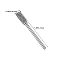 thumbnail image 2 of Luxshiny 10Pcs Rotary Burr Set Metal Deburring and Polishing Bits Compatible with Various Power Tools, 2 of 8