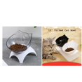 thumbnail image 1 of Alimentador de agua para mascotas Perros Doble Salvador Comedero elevado para gatos Comedero doble, 1 of 10