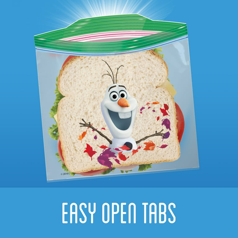 Ziploc® Brand Sandwich Bags Disney's Frozen 2, 66 Count 
