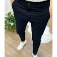 thumbnail image 2 of Styesk Pantalon Homme Été Jambe Droite Quotidien Mince Décontracté Business, 2 of 6