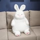 thumbnail image 1 of Conejo blanco de peluche de juguete, almohada de conejo suave y bonita, muñeco para dormir para niños, regalo encantador para niñas, 1 of 5