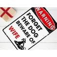 thumbnail image 7 of STEWART'S Garage Warning Man Cave Wall Decor 8 x 12 High Gloss Metal 208120030448, 7 of 7
