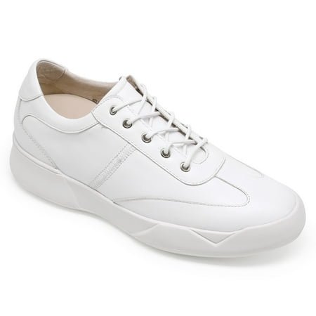 

CMR CHAMARIPA Mens Elevator Shoes Casual Shoe Lifts White Elevator Shoes For Men Height Raising Shoes 7CM/2.76 Inches