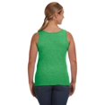 thumbnail image 3 of JustBlanks Ladies Ring Spun Cotton Tank Top 30 singles Bound-on rib trim neck and armhole, 3 of 3
