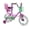 Purple, variant on Rully 14 inch Girls Bike with Basket, Doll Seat and Training Wheels, Pink Kids Bicycle for Ages 3-5