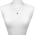 thumbnail image 2 of Delight Jewelry Gold-tone Disc 1/2'' Initial - w - Gold-tone Class of 2026 Delicate Bar Necklace, 18.75", 2 of 4