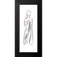 thumbnail image 2 of Marteau, Frederique 12x24 Black Modern Framed Museum Art Print Titled - Aglae, 2 of 5