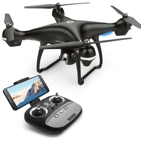 Holy Stone GPS FPV RC Drone HS100 with 1080P Camera and Video GPS Return Home Quadcopter for adults and beginners Adjustable Wide-Angle WIFI Camera Follow Me, Altitude Hold, Intelligent