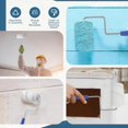 thumbnail image 2 of 12pcs Paint Roller Frame for Home Wall Ceiling Small Area Edges and Corners, Blue, 2 of 6