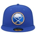 thumbnail image 2 of Men's New Era Royal Buffalo Sabres Core 59FIFTY Fitted Hat, 2 of 6