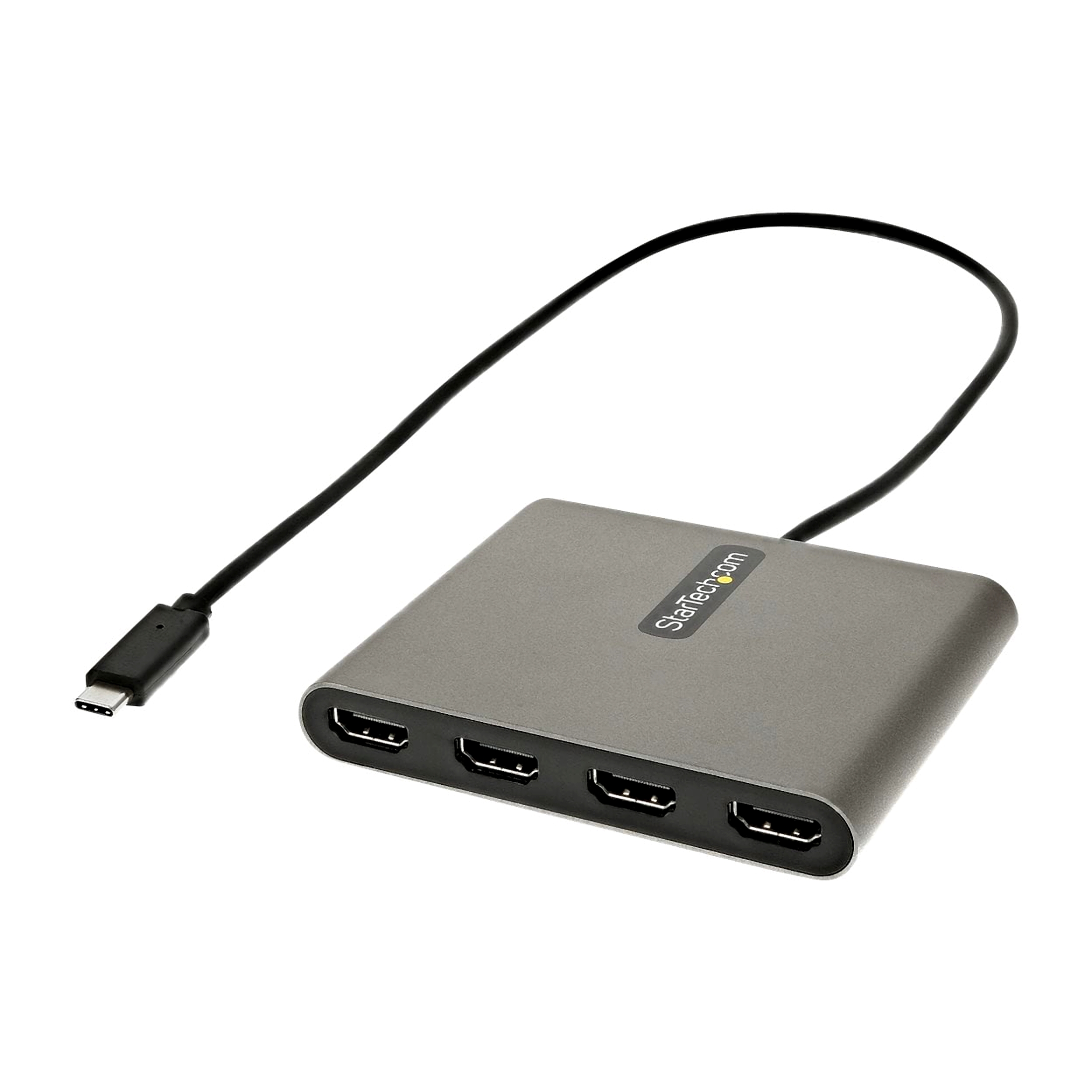 StarTech USB-C to 4x HDMI Monitor Converter for Windows USBC2HD4