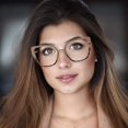 thumbnail image 2 of Lunettes Rétro pour Femmes avec Filtre à Lumière Bleue, 2 of 2