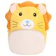 thumbnail image 1 of Mochila linda para bebé, mochila escolar para niños pequeños con forma de animal de dibujos animados de felpa suave para niña y niñoLionet, 1 of 5