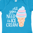 thumbnail image 4 of Inktastic All You Need is Ice Cream with Ice Cream Cone Boys or Girls Baby Bodysuit, 4 of 5