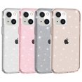 thumbnail image 2 of Funda protectora súper dura de 6 pies transparente con purpurina para iPhone 16 15 Pro Max 14 13 12 11 XR X 8 7 6 Plus SE2 Funda brillante, 2 of 5