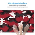 thumbnail image 5 of DouZhe Large Mouse Pad, Abstract Modern Camo Non-Slip Waterproof Rubber Keyboard Office Desk Pads Mousepad, 29.5 x 15.8 inches 3mm Thick, 5 of 7