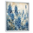 thumbnail image 2 of Designart "Peaceful Blue Bonnets II" Blue Bonnets Floater Framed Canvas Art Print, 2 of 5