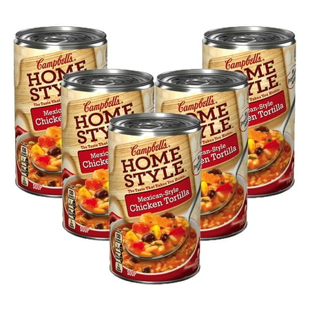 (5 Pack) Campbell's HomestyleÃÂ Mexican-Style Chicken Tortilla Soup, 18.6 (Best Tortilla Soup In Austin)