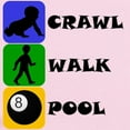 thumbnail image 2 of CafePress - Crawl Walk Pool Body Suit - Baby Light Bodysuit, Size Newborn - 24 Months, 2 of 4
