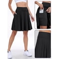thumbnail image 2 of Pantalones deportivos ANRABESS para mujer, cintura alta, color negro, 2 of 9