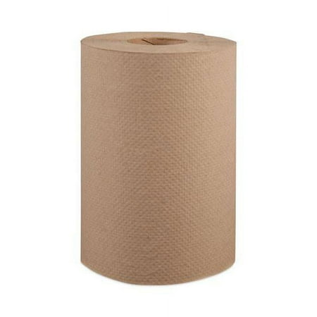 Windsoft Hardwound Roll Towels, 1-Ply, 8" x 350 ft, Natural, 12 Rolls/Carton