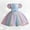 Sky Blue, variant on Xiaowennn Children's Mesh Dress Dress Stylish Little Girl Dress Two Piece Dresses for Girls