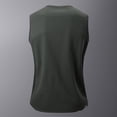 thumbnail image 4 of Gibobby Men Tank Tops Athletic Men's Quick Dry Cotton Muscle T Shirt with Moisture Wicking(S,Dark Gray), 4 of 4