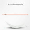 thumbnail image 2 of Hybrid Slim Case for iPad Air 11 Inch 2024 - [Built-in Pencil Holder] Shockproof Cover Clear Transparent Back Shell, Auto Wake/Sleep for iPad Air 11 Inch 2024, Rosegold, 2 of 8