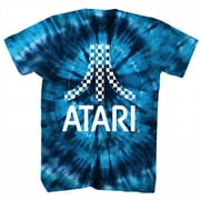 Atari Blue Tie Dyed T-Shirt-XLarge