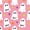 Pink White, variant on Feelyou Cartoon Ghost Boo Twin Sheets, Cute Polka Dot Bedding, Pink White, 3 Pieces, 1 Flat Sheet, 1 Fitted Sheet and 1 Pillowcase