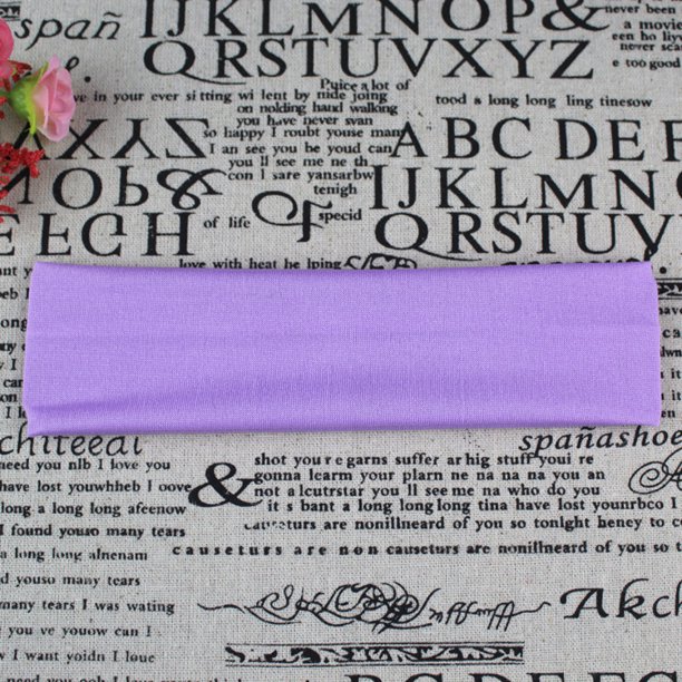Accesorios para el cabello, diadema de yoga, diadema deportiva, diadema elástica monocromática