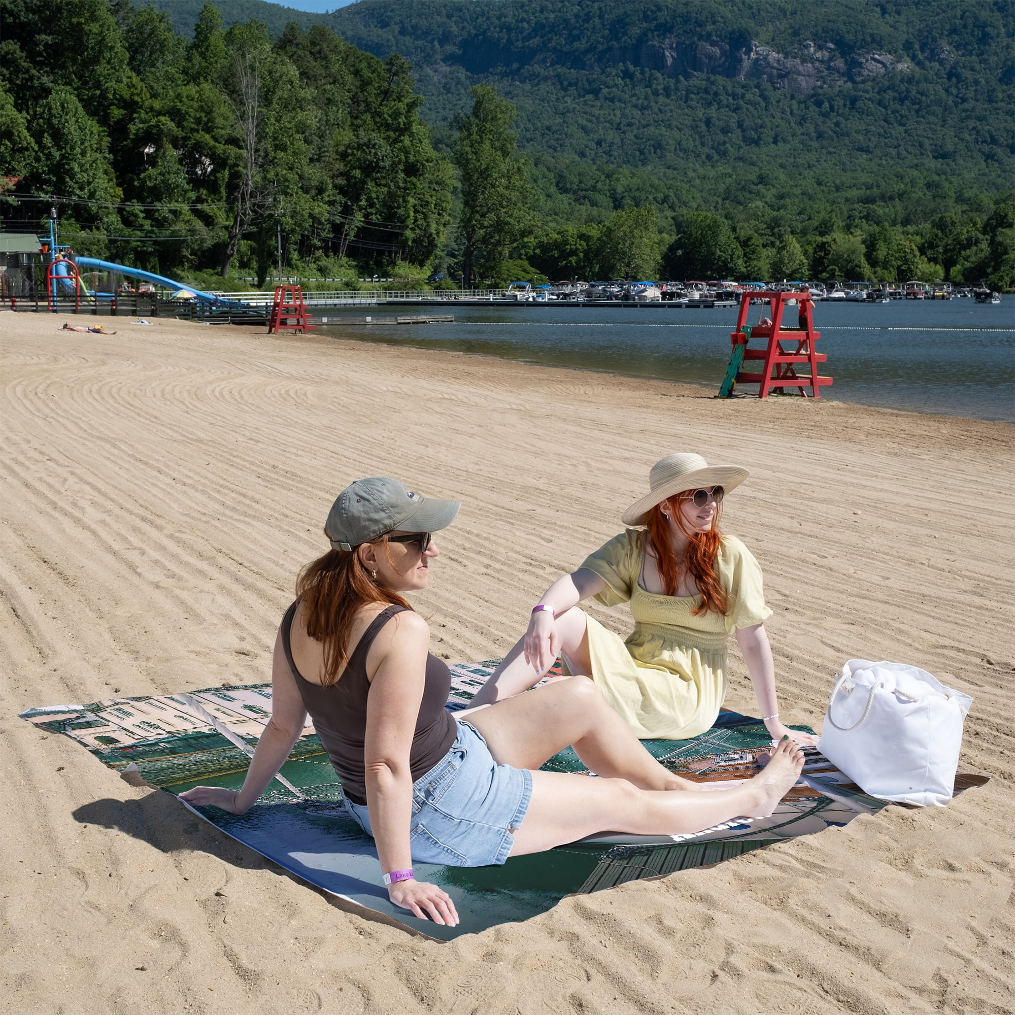 Beach Sheet Customizable with Photo or Designs, 78x70 Unisex. Adult, Teen, Tween.