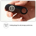 thumbnail image 4 of 1/2Pcs New Stainless Steel Double Sided Men's Beard Comb Portable Mini Ring Oil Head Comb for Barber Salon Home Styling Tools, 4 of 6