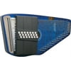 Oscar Schmidt OS21CQTBL Autoharp with Blue Finish