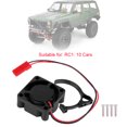 thumbnail image 3 of RC Motor Heat Sink With Cooling Fan, 540 550 Engine Fin Heatsink  For RC 1/10 Motor, 3 of 8