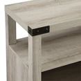 thumbnail image 4 of 58" Moderne Ferme Grange Porte Highboy TV Stand - Chêne Blanc, 4 of 5