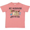 thumbnail image 3 of Inktastic My Mawmaw Loves Me with Sloth and Hearts Boys or Girls Toddler T-Shirt, 3 of 5