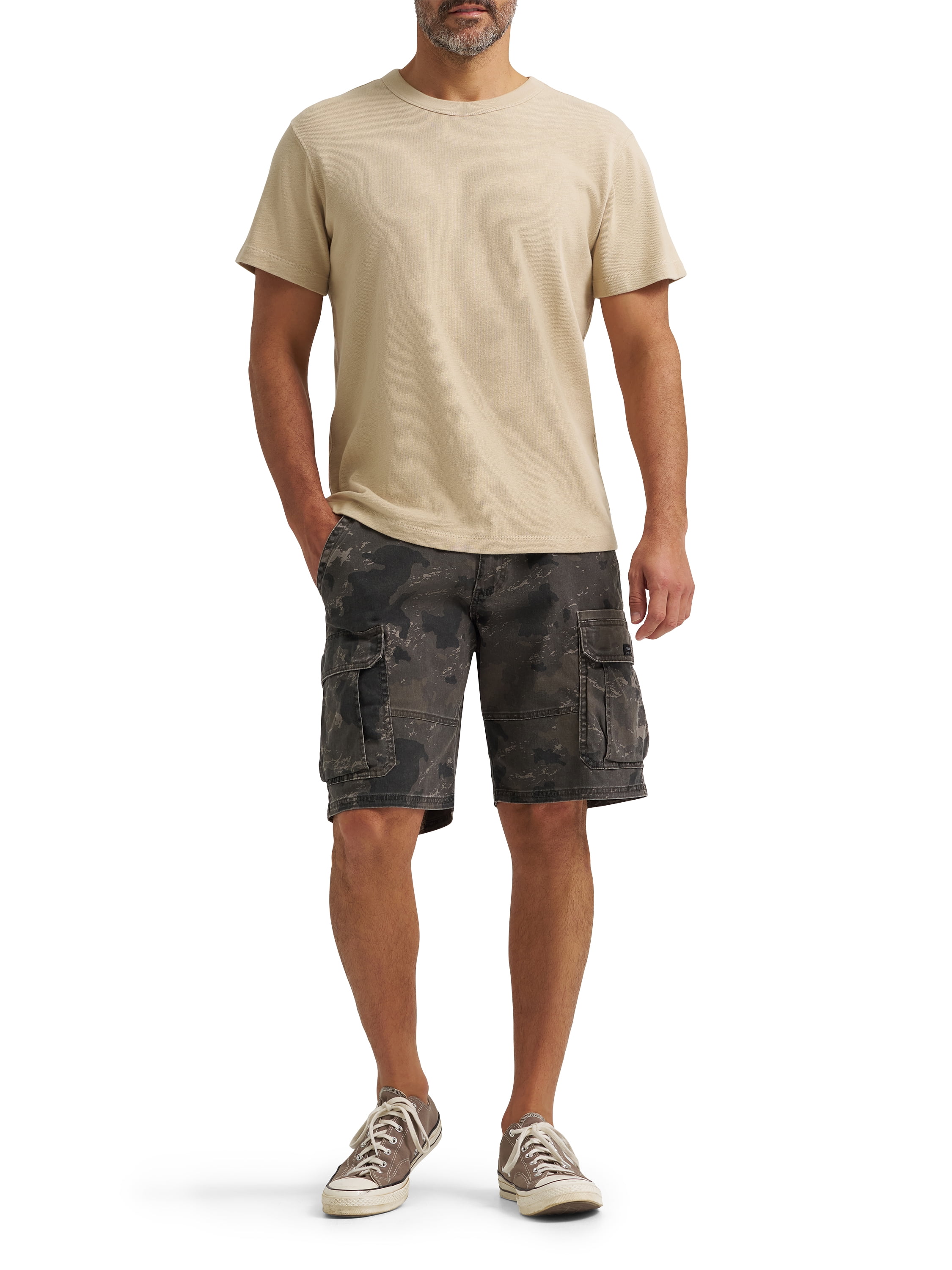 Wrangler Men's and Big Men's Stretch Cargo Shorts