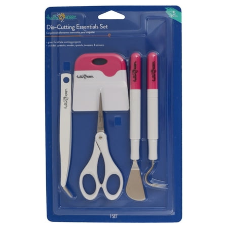Hello Hobby Craft Vinyl Die-Cutting Accessory Tool Kit, Pink, 5 Count