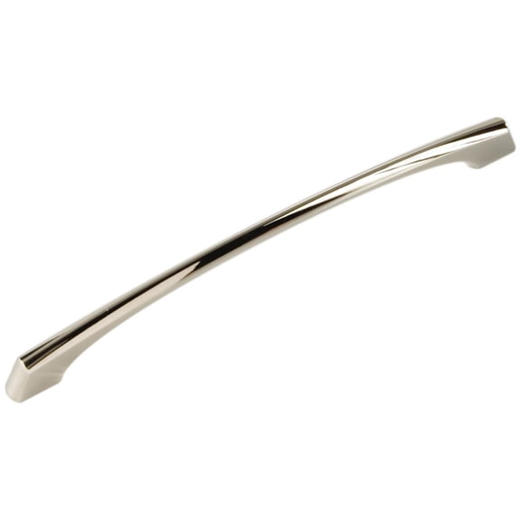 Hickory Hardware Greenwich 8-13/16 Inch Center to Center Bright Nickel Cabinet Pull P3041-14