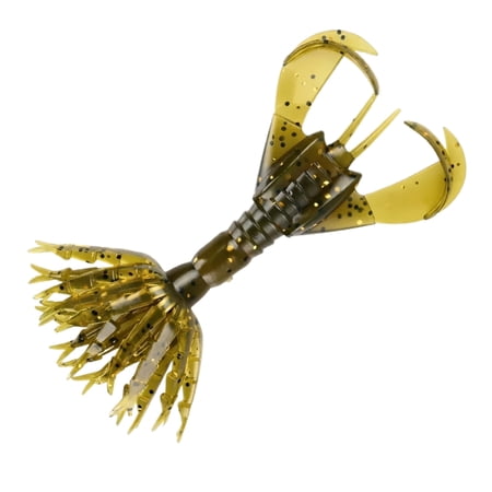 Spider Shrimp Soft Lures High Turbulence Umbrella Shape Fishing Bait for Bass Mandarin Fish Bottom Jumping Lures Professional Angler Tackle Gear C184 Spider Shrimp
