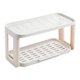 thumbnail image 1 of 2 Tier Home Seasoning Storage Rack Spice Organizer Rack Creamy-white, 1 of 4