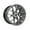 Silver, variant on Enkei  18 x 8.5 & 5x100 Bolt Pattern 45 mm Offset 72.6 mm Bore Raijin Hyper Silver Wheel