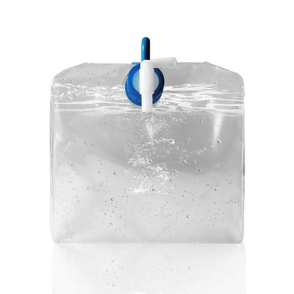 WELESHEI Conteneur d'Eau Pliable en Pvc de 8 Gallons avec Bouchon à Vis Forme Carrée Cube de Stockage d'Eau pour Camping d'Urgence Randonnée en Plein Air Pique-Nique Plage (3 Pcs, Pièces, 3)