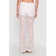 thumbnail image 4 of Women's Floral Lace Flare Leg Casual Pants, 4 of 4
